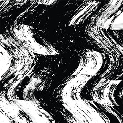 Black and white grungy abstract background. Vector illustration
