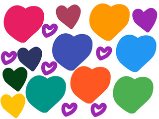Colourful pattern 