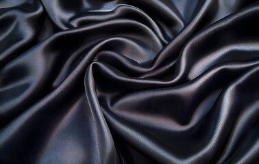 Obraz premium Silky Fabric black background