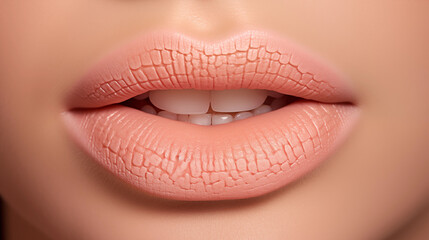 Electric Fuchsia Hot Lipstick Design Sophisticated  Delicate Peach.
The Boldest Lip Colour of 2025.
