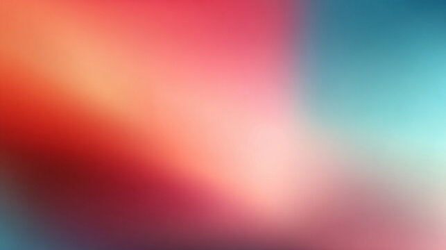 Smooth gradient blending coral and aqua hues, creating a fresh and modern color transition. Perfect for minimal design, summer themes, or vibrant digital and branding backdrops.
