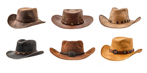 Open wooden doors with view on nature on transparent png background