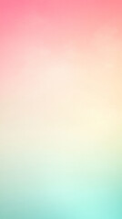 Fototapeta premium Soft gradient background with a smooth transition from Turquoise Mist to Coral Blush. Elegant and minimal, ideal for design use, presentations, digital backdrops, or modern abstract concepts.