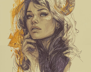 Whispers in Ink and Fire. Generative AI

