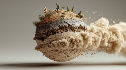 Hyper-Detailed Spherical Mini-World