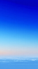Elegant gradient background blending Winter Sky and Porcelain Blue hues. Smooth vertical transition creates a soft, calming atmosphere. Ideal for design, branding, or seasonal digital projects.

