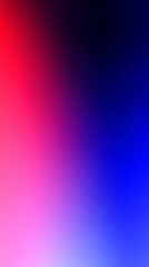 gradient merging hot coral and deep ink blue. The intense contrast creates a bold, modern look that symbolizes energy, passion, depth, and creative tension