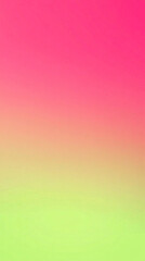 Obraz premium gradient blending hot lime green and cotton candy pink. This energetic, playful color mix evokes bold creativity, youthful design, and retro-futuristic style