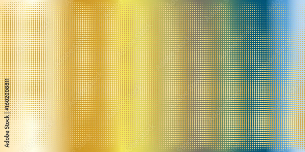 Poster abstract gradient pattern with yellow and blue tones in modern design