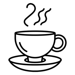 Tea Cup line icon