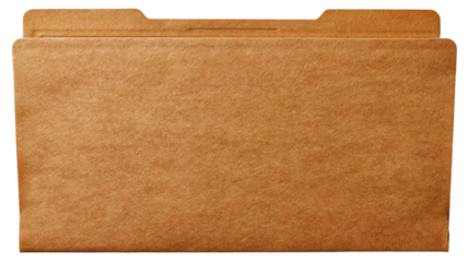 Close-up shot of a manila folder, perfect for office-related and organizational themed visuals
