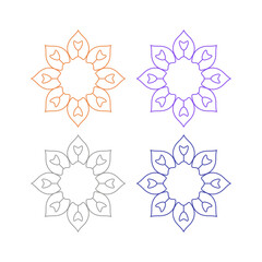 Natural Ayurveda Massage Spa Resort Logo Sign Symbol
