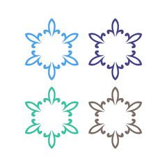 Natural Ayurveda Massage Spa Resort Logo Sign Symbol
