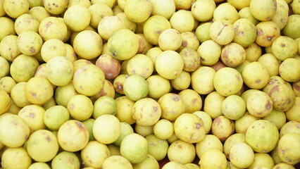 limes that are yellow and ripe