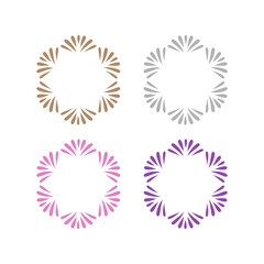 Natural Ayurveda Massage Spa Resort Logo Sign Symbol
