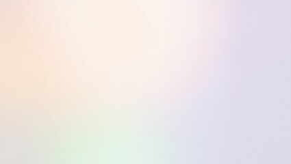 Delicate pastel color gradient background.