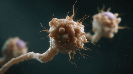 Neural stem cell differentiation and brain development: scientific visualization