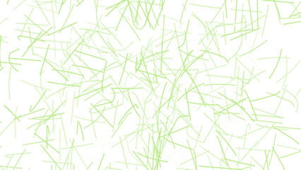 Abstract chaotic light green lines texture with intersecting hand-drawn strokes on white background, symbolizing energy, nature, or creative mess.  © SVG OSA