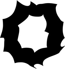 black and white shield with wings. black and white shield with ribbon. black and white wolf. black silhouette of a wolf