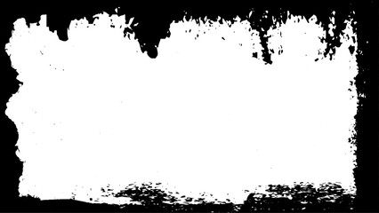 Background material drawn with a brush stroke. 