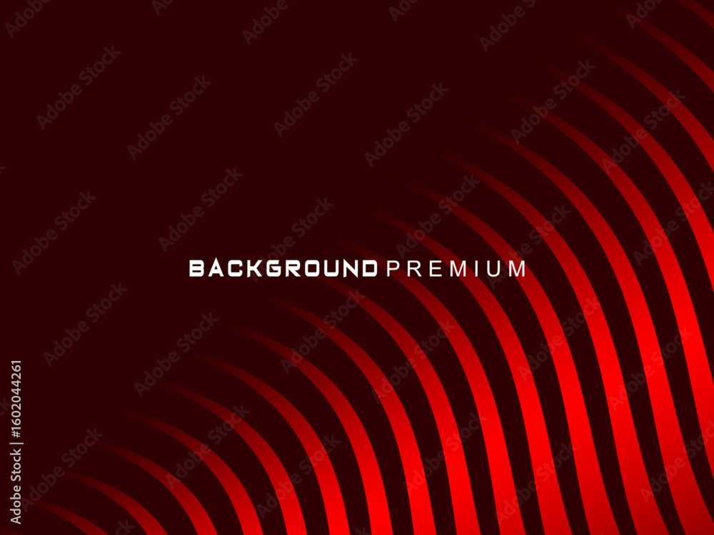 Aufkleber abstract red geometric lines on red background. modern shiny gradient red futuristic pattern. futuri