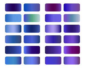 Blue Gradient Background Collection, Premium Luxury Design Templates