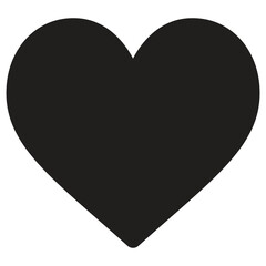 Black Heart Illustration