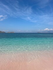 Pink Sand Beach, Indonesia 