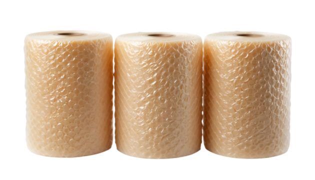 Buy bubble wrap rolls for shipping and packaging fragile items online at affordable prices now on sale isolated on tranparent background