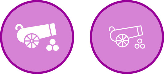 Cannon Balls Vector Icon