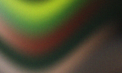 Abstract blending of green red and brown hues