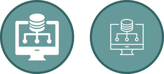 Data Storage Vector Icon
