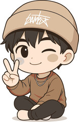 boy with a baseball bat