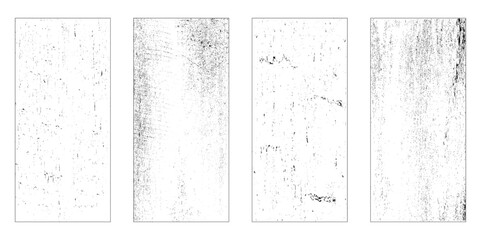 Grunge texture set. vector template