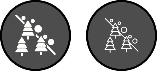 Avalanche Vector Icon