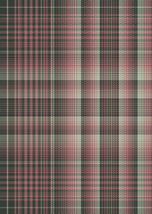 Subtle Pink and Dark Green Plaid Pattern Seamless Texture