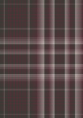 Subtle Maroon and Gray Plaid Pattern Seamless Texture