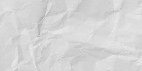 Paper texture background, Crumpled paper. White creased paper.