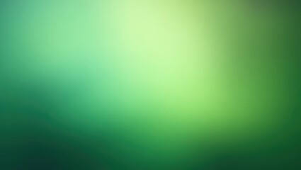 Fototapeta premium Subtle green gradient background.