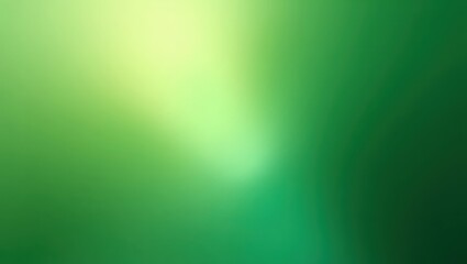 Soft green gradient background.