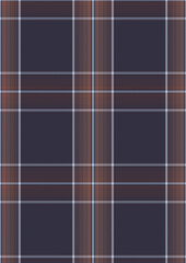 Subtle Brown and Blue Plaid Pattern Seamless Texture