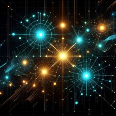 Obraz premium abstract star background