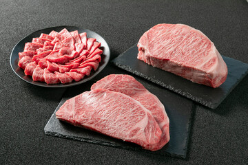 焼肉 ロース ステーキ肉 牛肉 Yakiniku Loin Steak Meat Beef