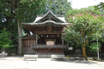 日本：宇都宮二荒山神社（多くの武将が信仰した）／神楽殿【下野国一宮】栃木県宇都宮市