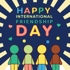 Friendship Design Vector Graphic Version 39 illustration friendship