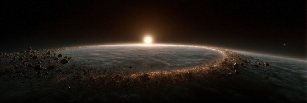 Mysterious oort cloud at the edge of the solar system with cometary activity