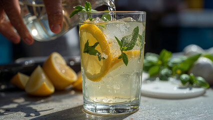 Refreshing Drinks Photography with Lassi Nimbu Pani and Colorful Sharbat