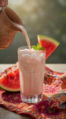 Refreshing Drinks Photography with Lassi Nimbu Pani and Colorful Sharbat