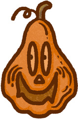 Funny Pumpkin Character Design
