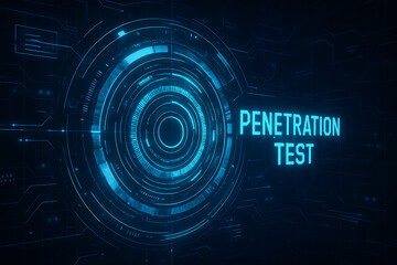 Obraz premium penetration testing, pen testing, software testing lifecycle, cyber defense, system security, 3D cogwheels, network testing, cybersecurity, 